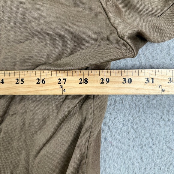 Tru Spec Sweatshirt Pullover Mens 3XL Brown Under Cold Weather Quarter Zip NEW - Picture 6 of 8